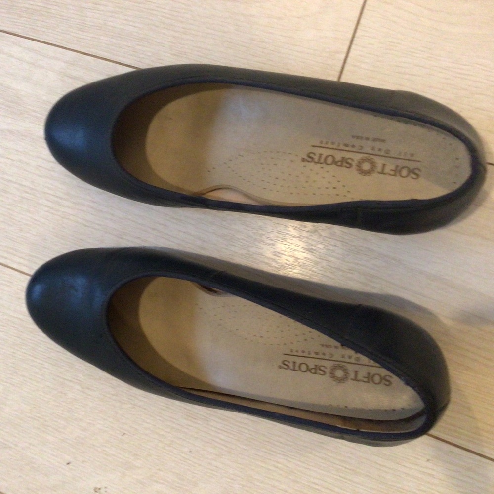 Shoes, Soft spot, navy blue